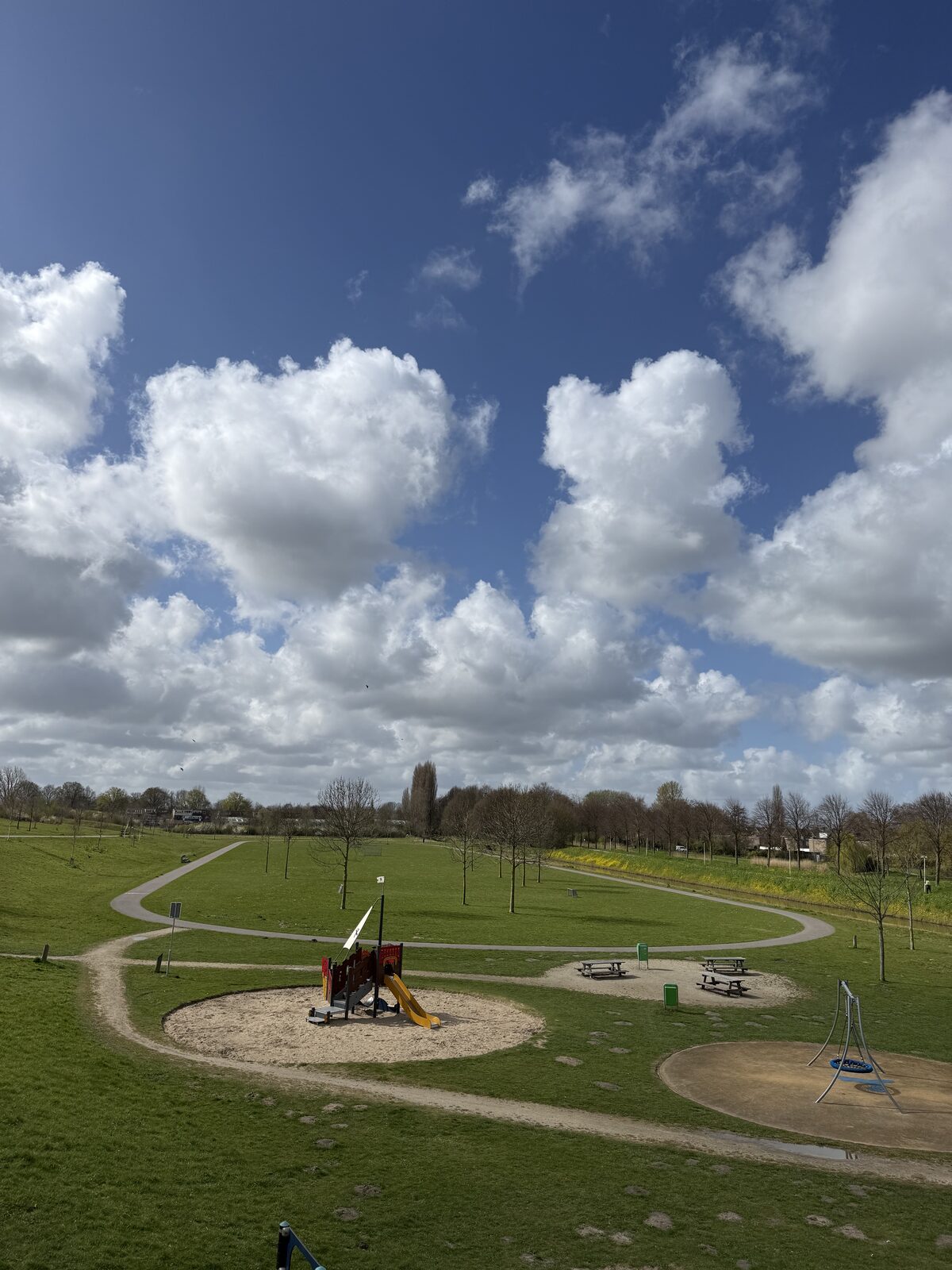 Groot speelpark in het Annie M.G. Schmidtpark in Lansingerland