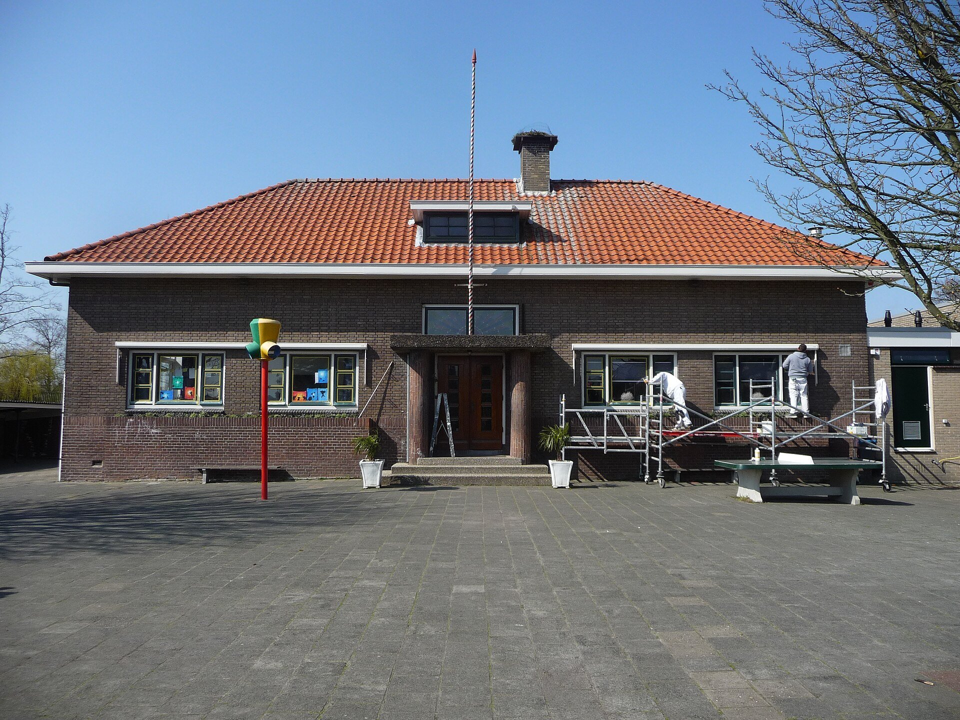 Basisschool de Poort aan de Dorpsstraat in Bleiswijk